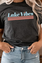Load image into Gallery viewer, Lake Vibes Summer Fun Water Vacation Graphic Tee