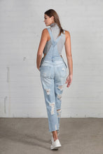 Load image into Gallery viewer, HEAVY DISTRESSED STRAIGHT FIT OVERALL