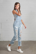 Load image into Gallery viewer, HEAVY DISTRESSED STRAIGHT FIT OVERALL