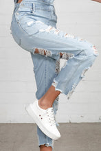 Load image into Gallery viewer, HEAVY DISTRESSED STRAIGHT FIT OVERALL