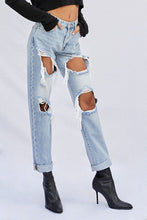 Load image into Gallery viewer, Ripped Baggy Jeans