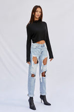 Load image into Gallery viewer, Ripped Baggy Jeans