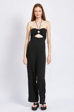 Load image into Gallery viewer, BANDEAU HALTER NECK JUMPSUIT