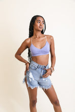 Load image into Gallery viewer, Floral Lattice Bralette