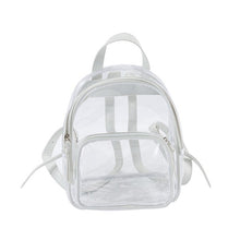 Load image into Gallery viewer, HIGH QUALITY PVC CLEAR BACKPACK