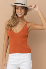 Load image into Gallery viewer, Essential Sweater Knitted Tank Cami