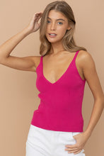 Load image into Gallery viewer, Essential Sweater Knitted Tank Cami