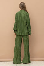 Load image into Gallery viewer, Pleated Blouse Pants Set