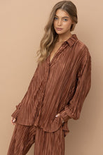 Load image into Gallery viewer, Pleated Blouse Pants Set