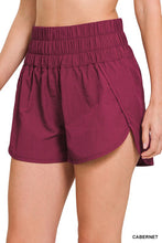 Load image into Gallery viewer, WINDBREAKER SMOCKED WAISTBAND RUNNING SHORTS