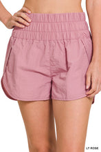 Load image into Gallery viewer, WINDBREAKER SMOCKED WAISTBAND RUNNING SHORTS
