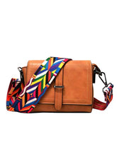 Load image into Gallery viewer, Small square Crossbody Shoulder Bag wide strap