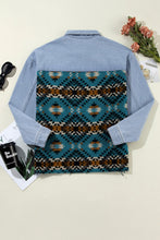 Load image into Gallery viewer, Pocketed Button Up Long Sleeve Denim Jacket