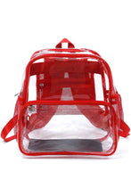 Load image into Gallery viewer, See Thru Clear Bag Backpack School Bag