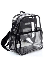 Load image into Gallery viewer, See Thru Clear Bag Backpack School Bag