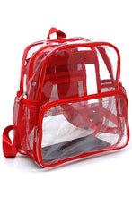 Load image into Gallery viewer, See Thru Clear Bag Backpack School Bag