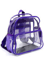 Load image into Gallery viewer, See Thru Clear Bag Backpack School Bag