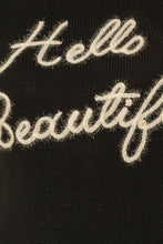 Load image into Gallery viewer, HELLO BEAUTIFUL SHORT SLEEVE SWEATER TOP