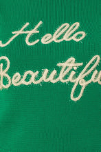 Load image into Gallery viewer, HELLO BEAUTIFUL SHORT SLEEVE SWEATER TOP