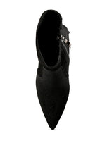 Load image into Gallery viewer, Hustlers Shimmer Block Heeled Ankle Boots