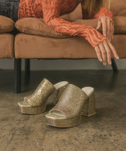 Load image into Gallery viewer, OASIS SOCIETY Crystal - Sparkling Platform Slide