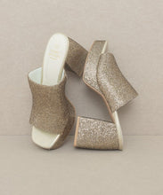 Load image into Gallery viewer, OASIS SOCIETY Crystal - Sparkling Platform Slide