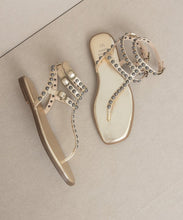 Load image into Gallery viewer, OASIS SOCIETY Oaklyn - Studded Gladiator Sandal