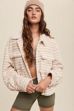 Load image into Gallery viewer, Plaid Fleece Shacket