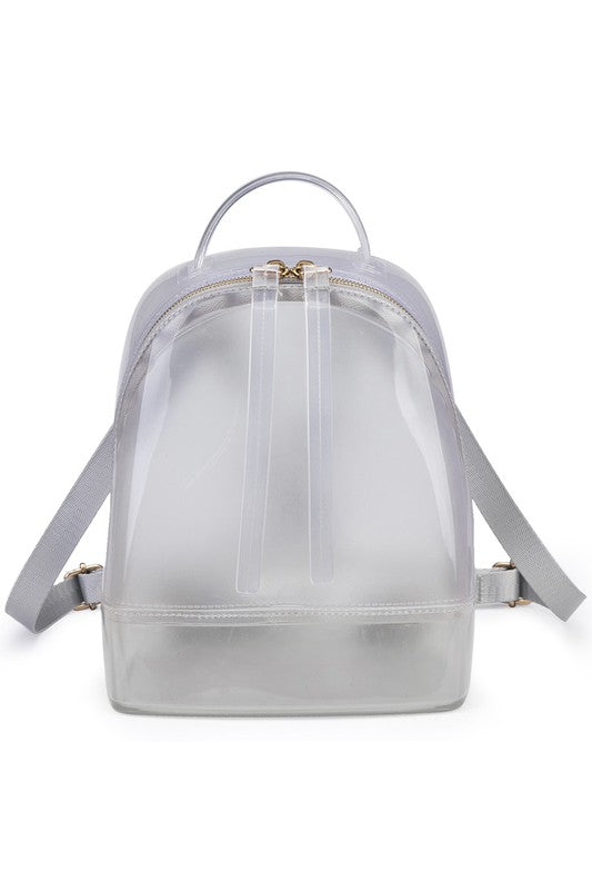 Clear Convertible Jelly Candy Backpack