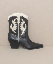 Load image into Gallery viewer, OASIS SOCIETY Houston - Layered Panel Cowboy Boots