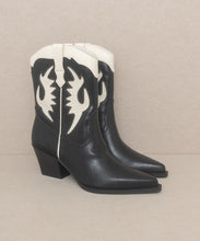 Load image into Gallery viewer, OASIS SOCIETY Houston - Layered Panel Cowboy Boots
