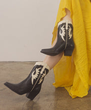 Load image into Gallery viewer, OASIS SOCIETY Houston - Layered Panel Cowboy Boots