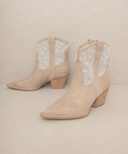 Load image into Gallery viewer, OASIS SOCIETY Cannes - Pearl Studded Western Boots