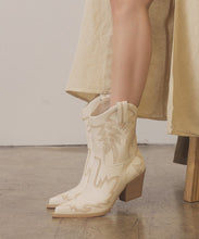 Load image into Gallery viewer, OASIS SOCIETY Nantes - Embroidered Cowboy Boots