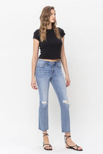 Load image into Gallery viewer, Mid Rise Kick Flare Jeans