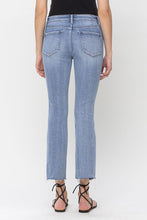 Load image into Gallery viewer, Mid Rise Kick Flare Jeans