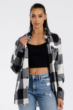 Load image into Gallery viewer, Boyfriend Oversized Soft Flannel Shacket