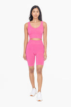 Load image into Gallery viewer, Ribbed Seamless Cropped Tank Top