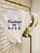 Load image into Gallery viewer, Cowboys and Beer Graphic Tee