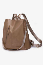 Load image into Gallery viewer, Marcy Zipper Pocket Backpack