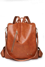 Load image into Gallery viewer, Marcy Zipper Pocket Backpack