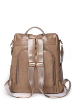 Load image into Gallery viewer, Marcy Zipper Pocket Backpack
