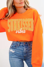 Load image into Gallery viewer, Sunkissed Vibes Graphic Fleece Sweatshirts