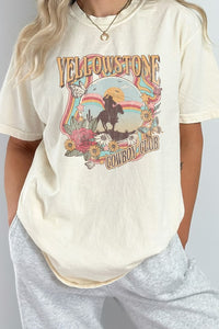 Yellowstone Cowboy Club Comfort Colors Graphic Tee