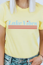Load image into Gallery viewer, Lake Vibes Summer Fun Water Vacation Graphic Tee