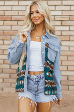 Load image into Gallery viewer, Pocketed Button Up Long Sleeve Denim Jacket