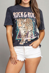 Rock & Roll World Tour Graphic Top