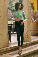 Load image into Gallery viewer, HIGH RISE SUPER SKINNY JEAN - KC7273BK