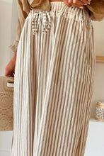 Load image into Gallery viewer, Pocketed Striped Wide Leg Pants