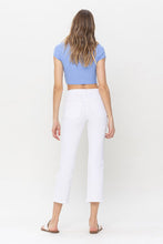 Load image into Gallery viewer, High Rise Crop Straight Jeans
